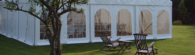 Frame tents from C&G Marquees