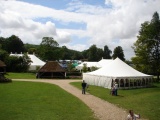 Marquees at the Weald and Downland Museum