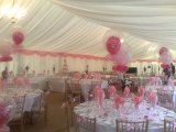 Clearspan Marquee wedding interior